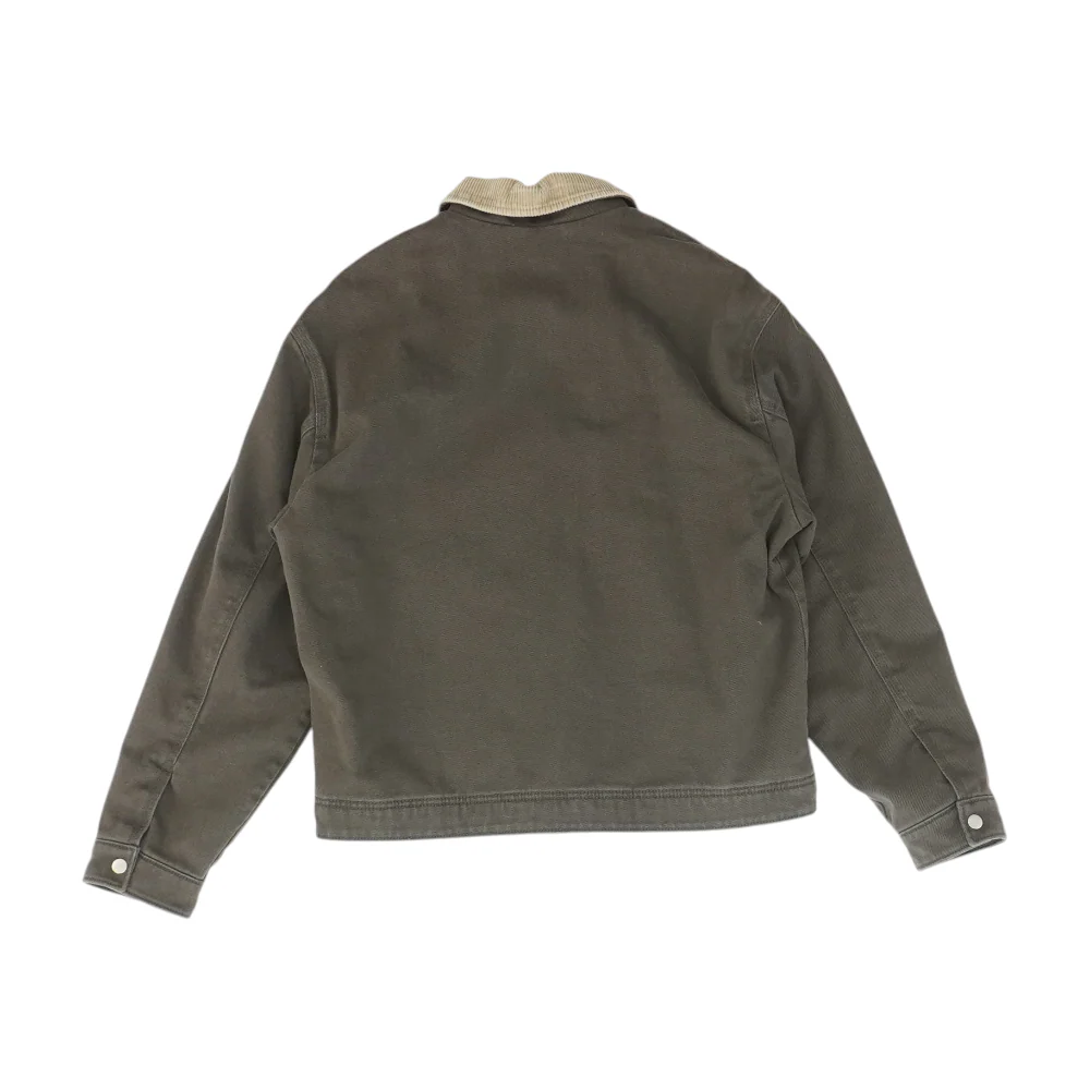 Brown Solid Jacket - Image 2
