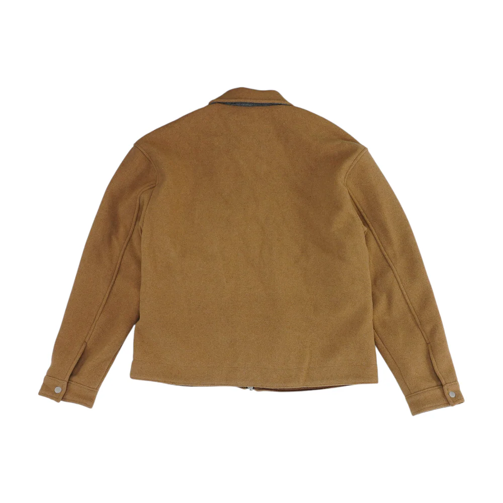 Tan Solid Jacket - Image 2