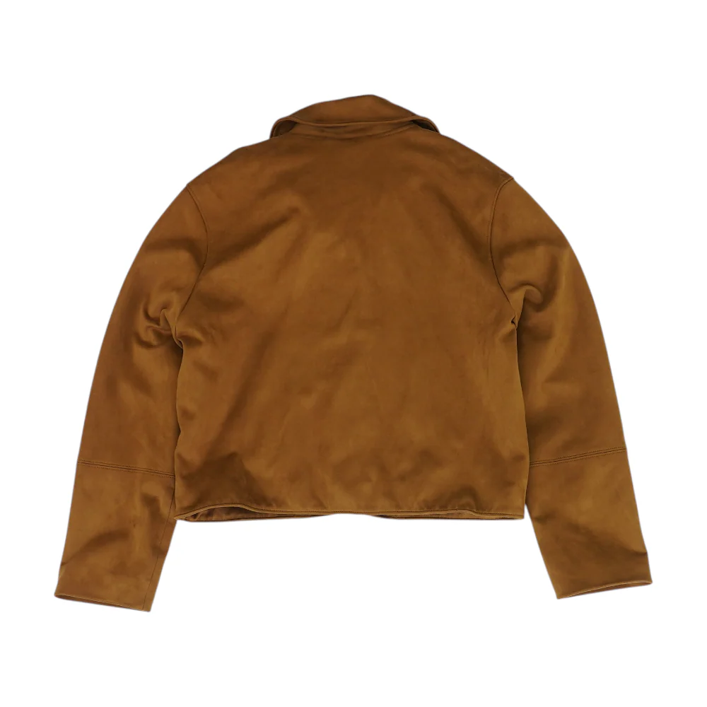 Tan Solid Jacket - Image 2