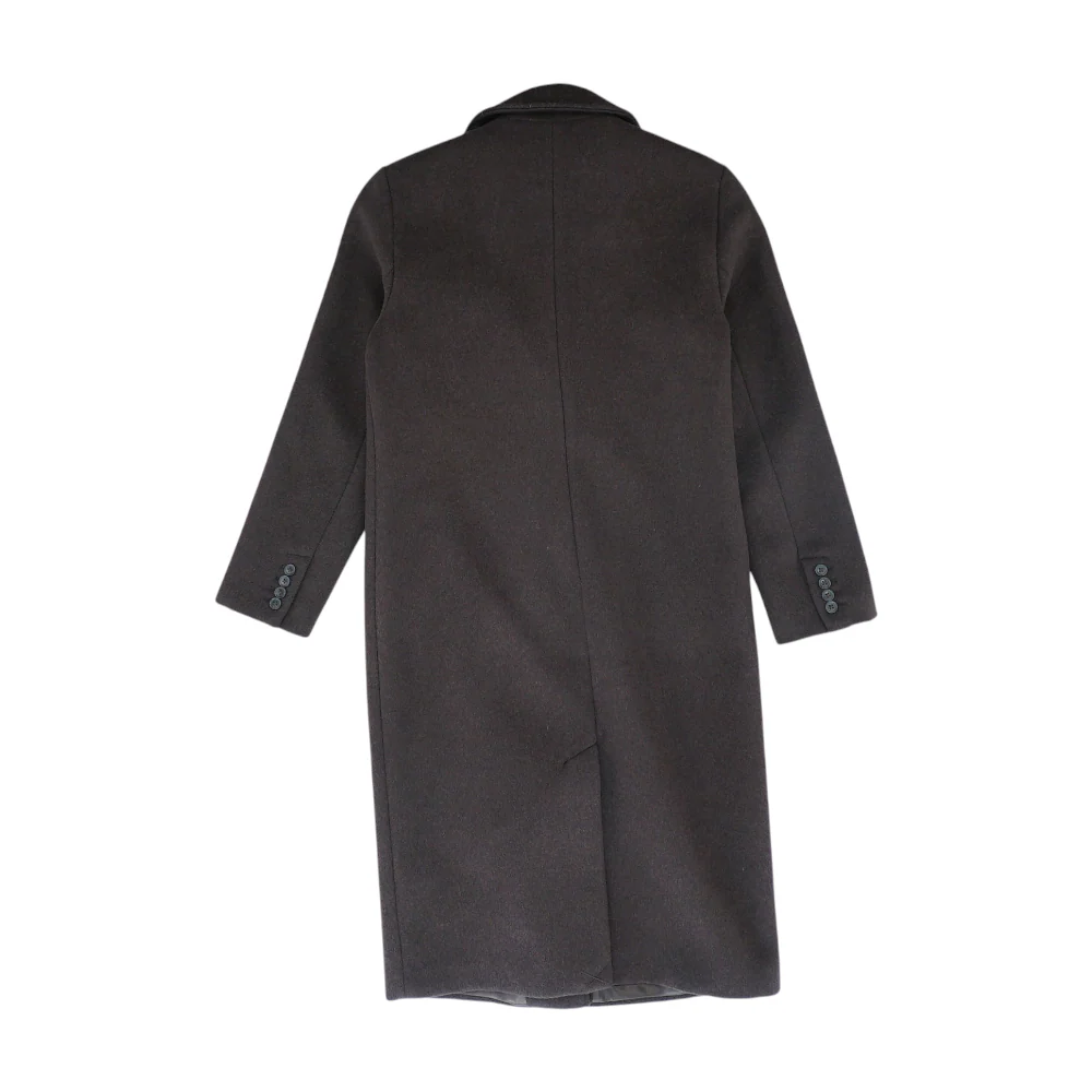 Brown Solid Coat - Image 2