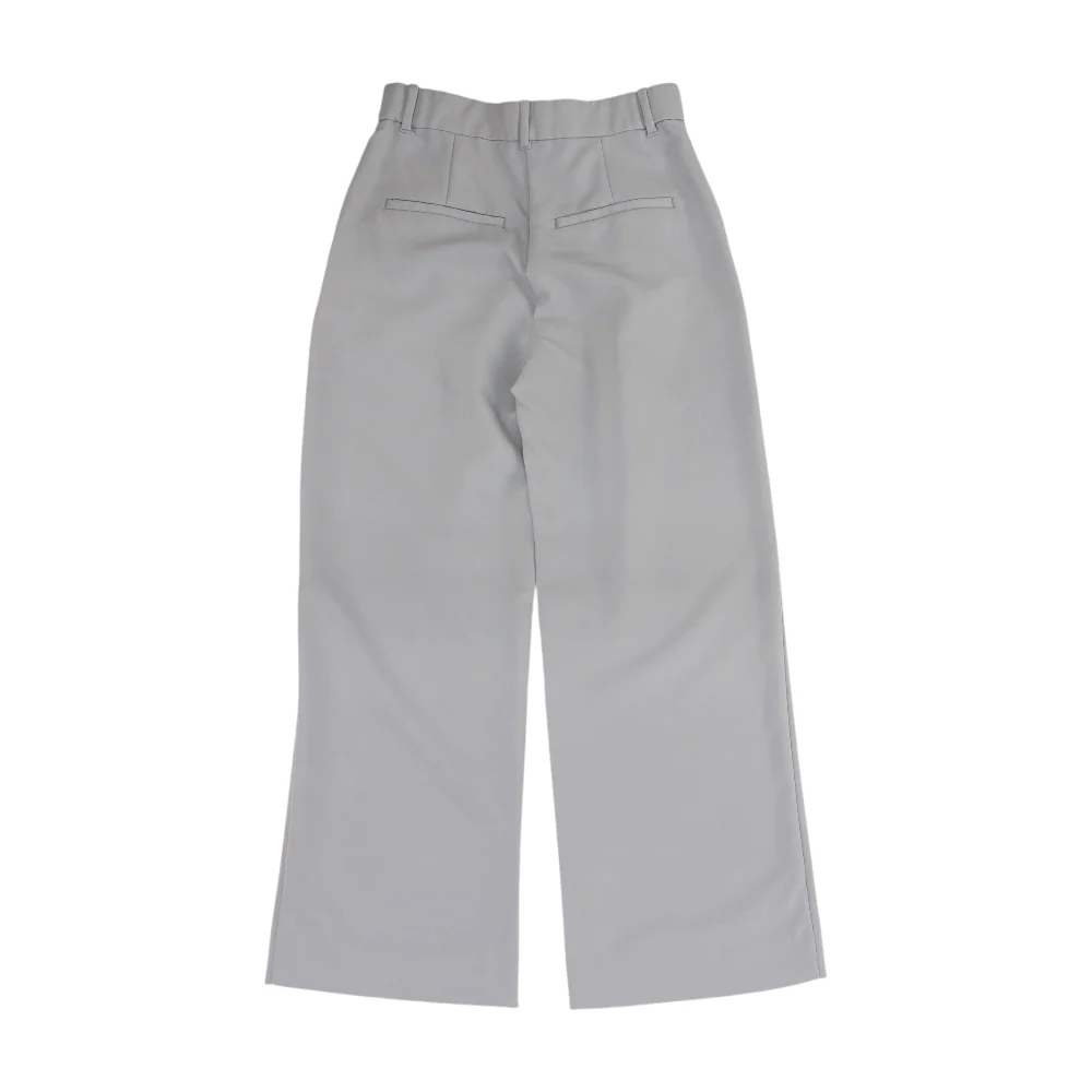 Gray Short Wide Leg Pants - Image 2