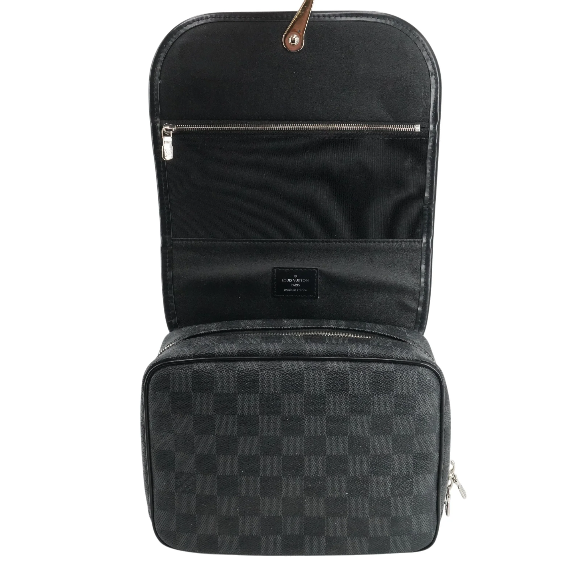 Damier Graphite Canvas Hanging Toiletry Pouch - Image 3