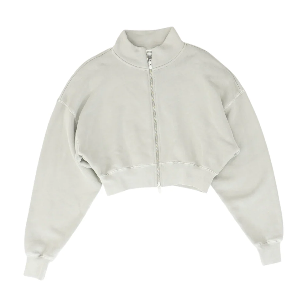 Gray Solid Active Jacket