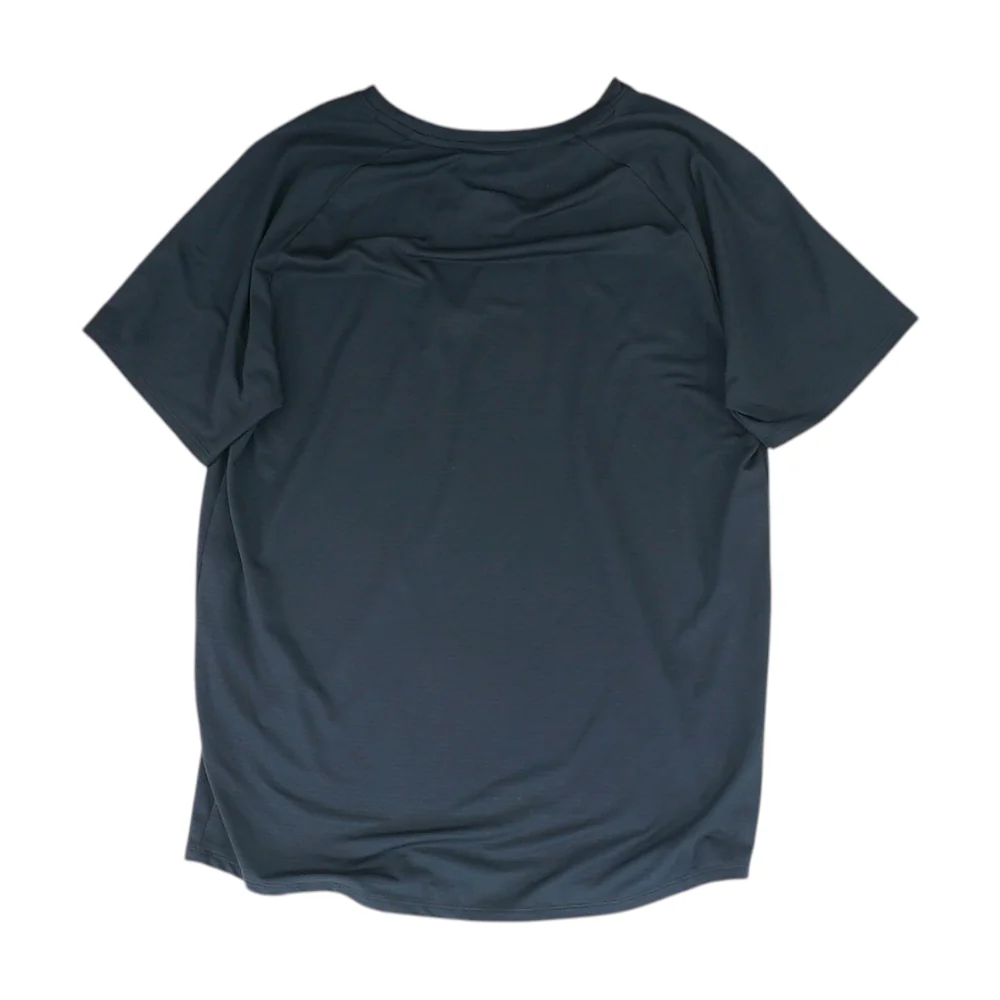 Black Striped Active T-Shirt - Image 2
