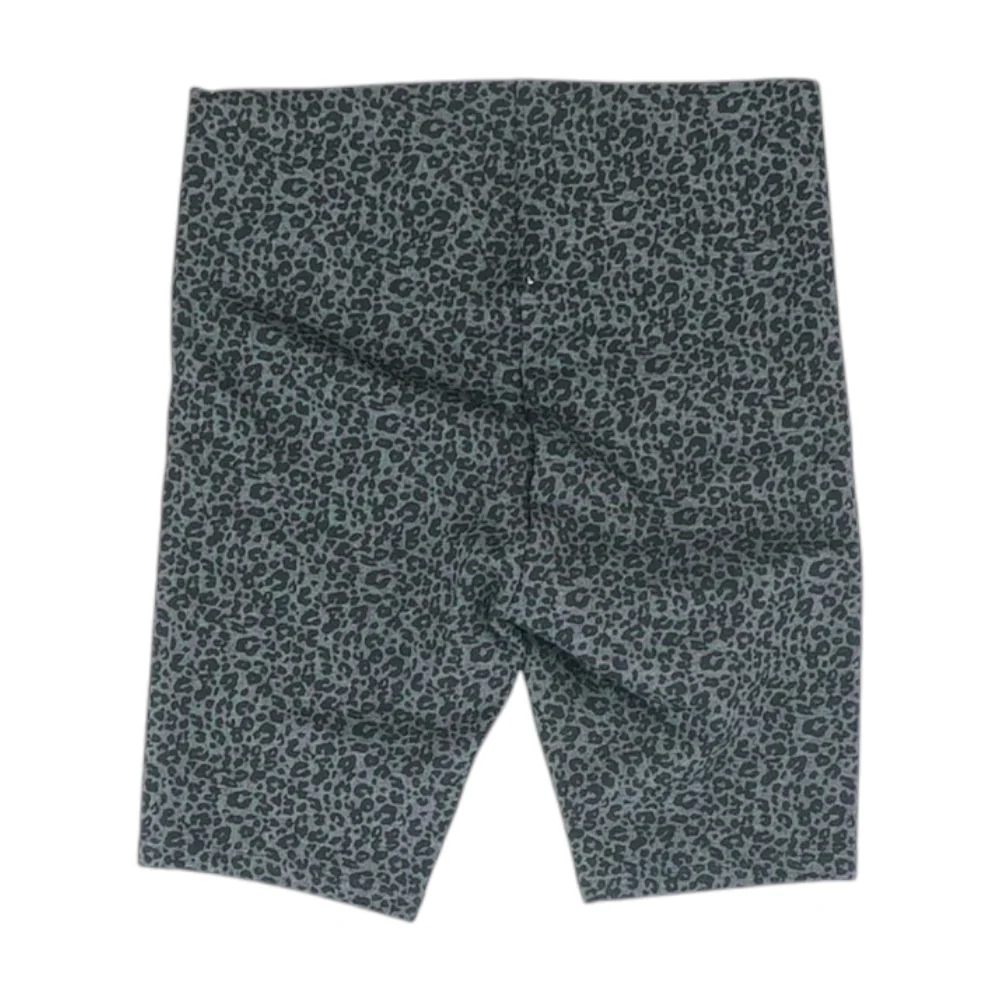 Gray Petite Animal Print Active Shorts - Image 2