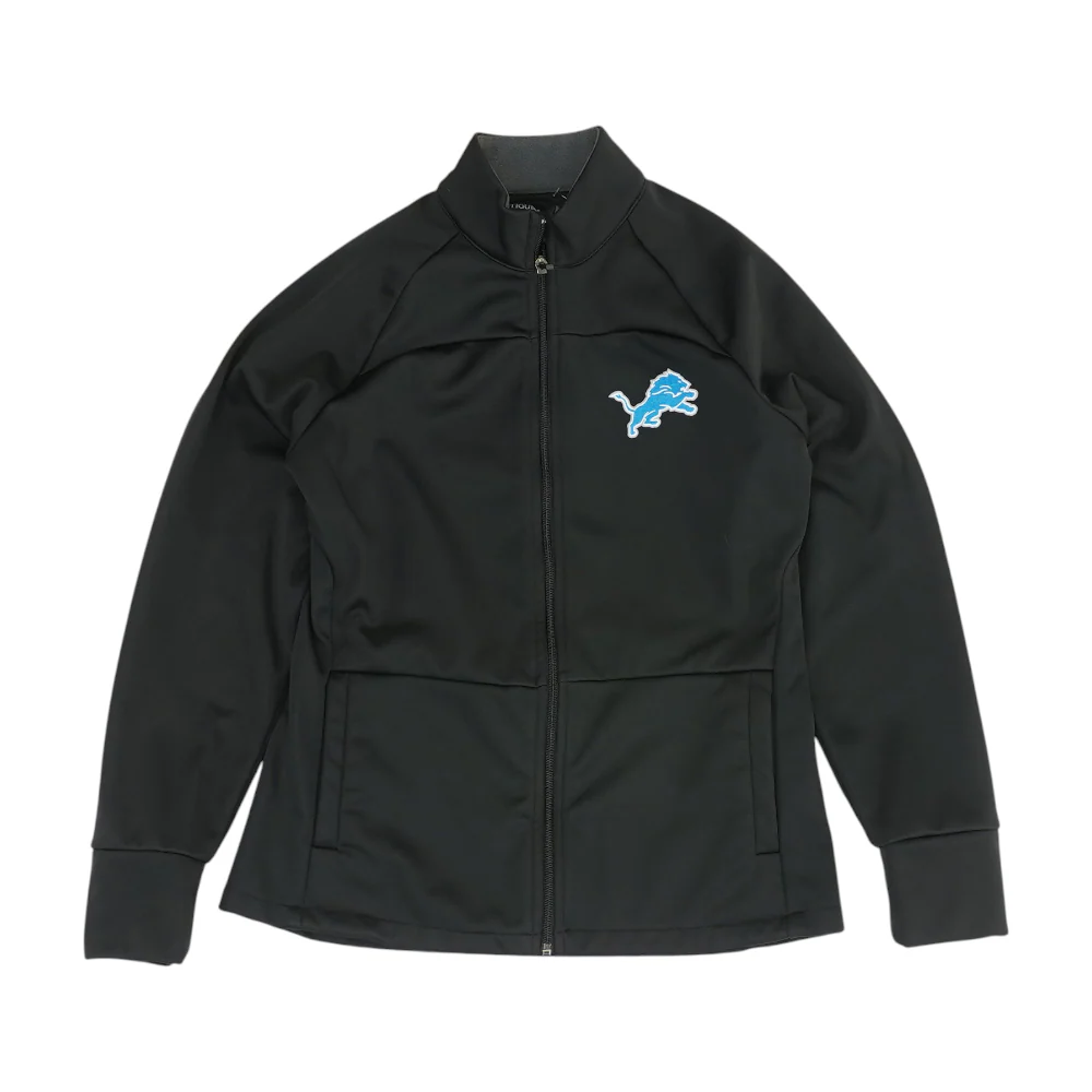 Black Solid Active Jacket