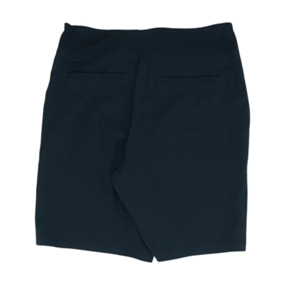 Black Solid Active Shorts - Image 2