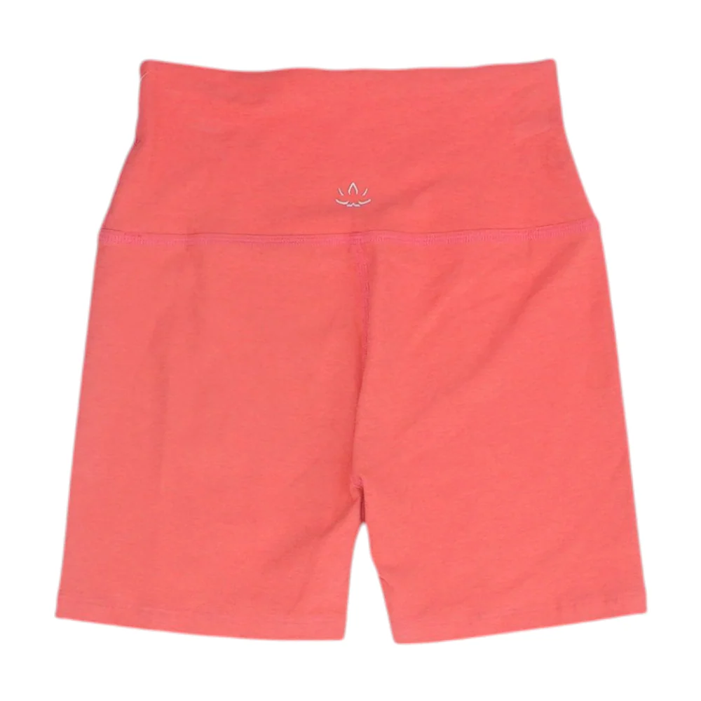 Neon Pink Solid Active Shorts - Image 2