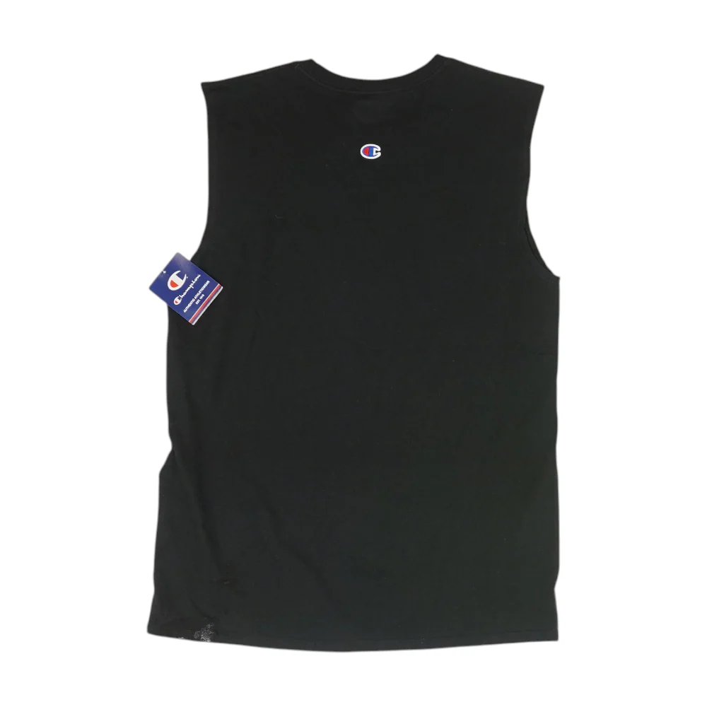 Black Solid Active T-Shirt - Image 2