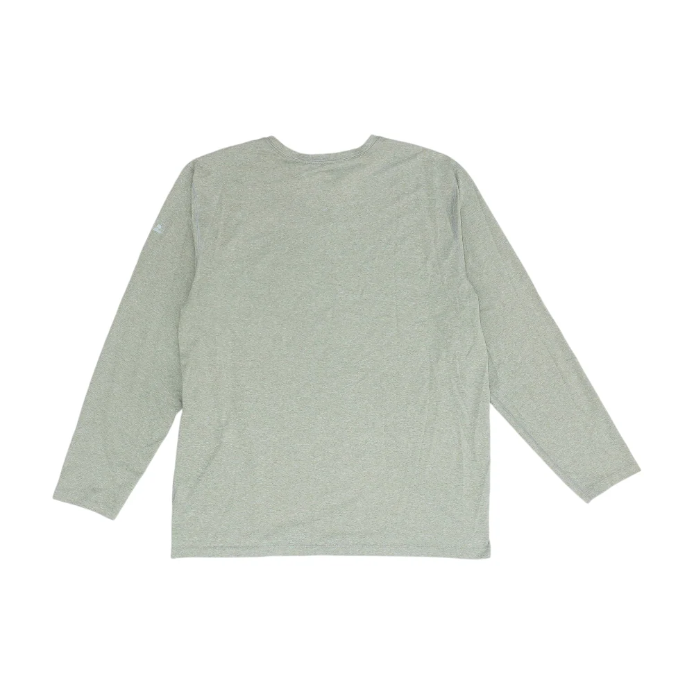 Gray Solid Active T-Shirt - Image 2
