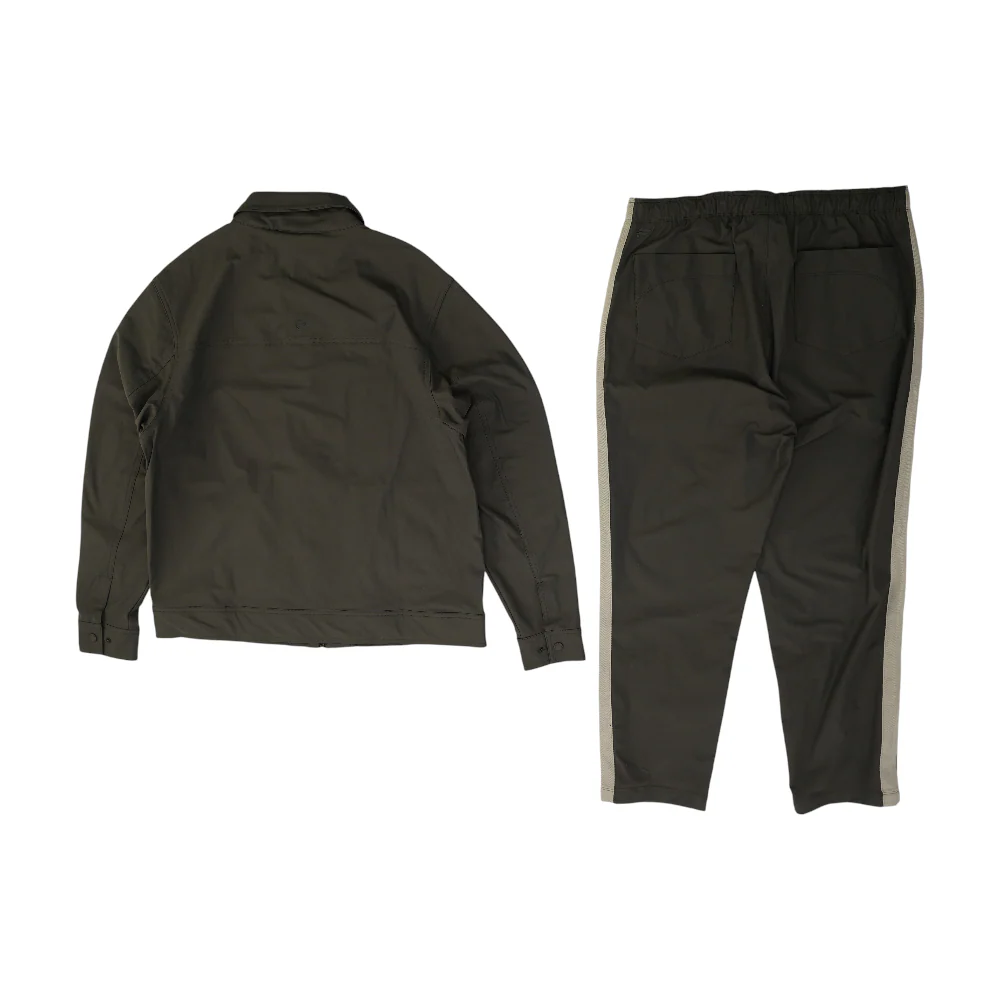 Brown Color Block Active Set - Image 2