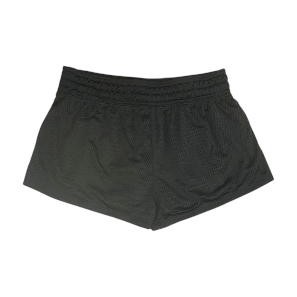 Black Solid Active Shorts - Image 2