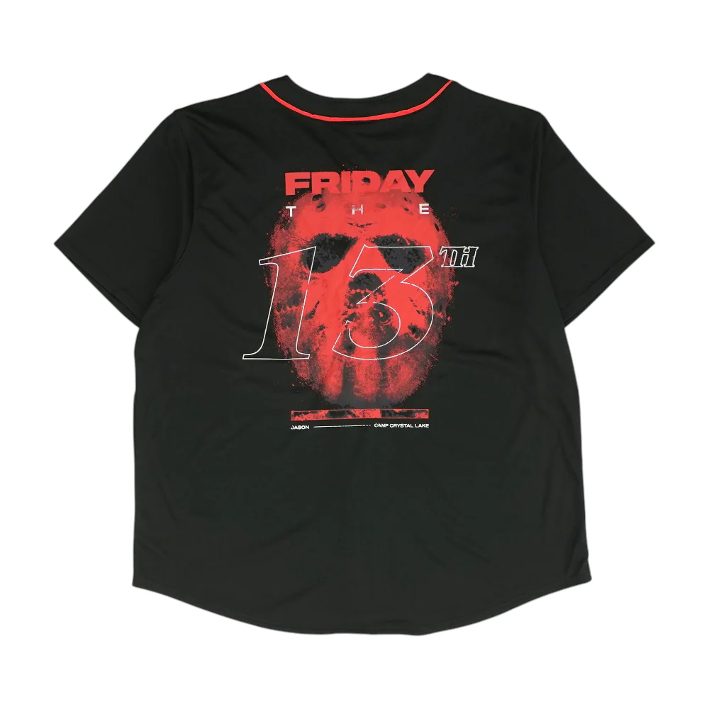 Black Graphic Short Sleeve Button Down - Image 2