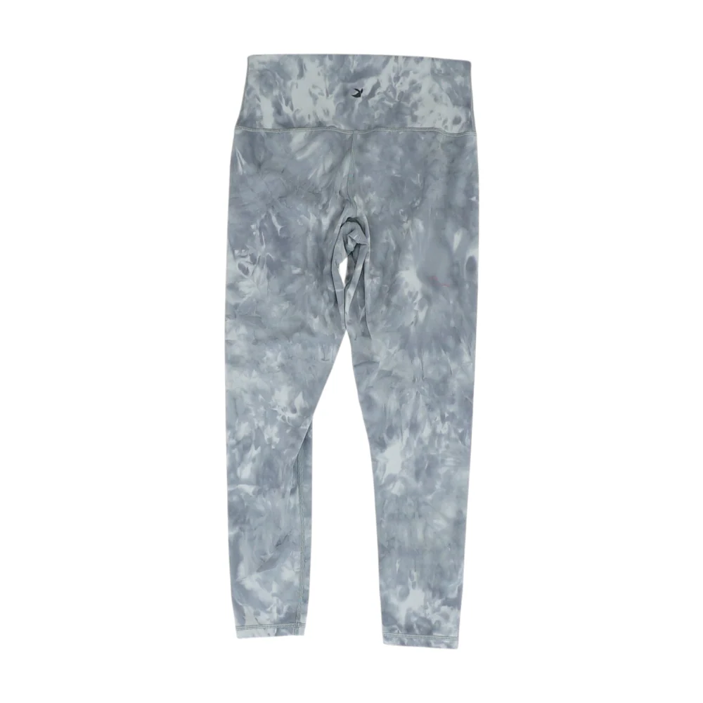 Gray Tie-Dye Active Leggings - Image 2