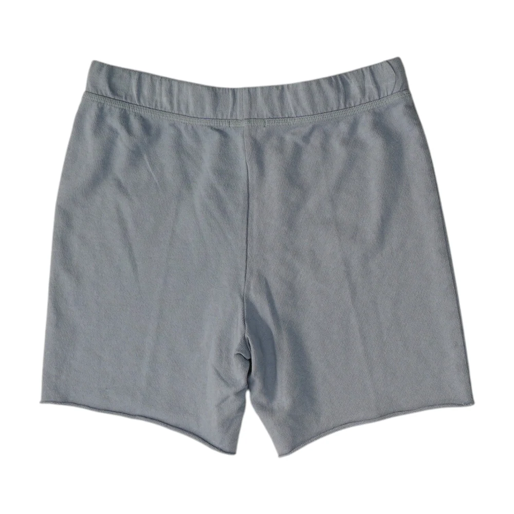 Blue Solid Active Shorts - Image 2