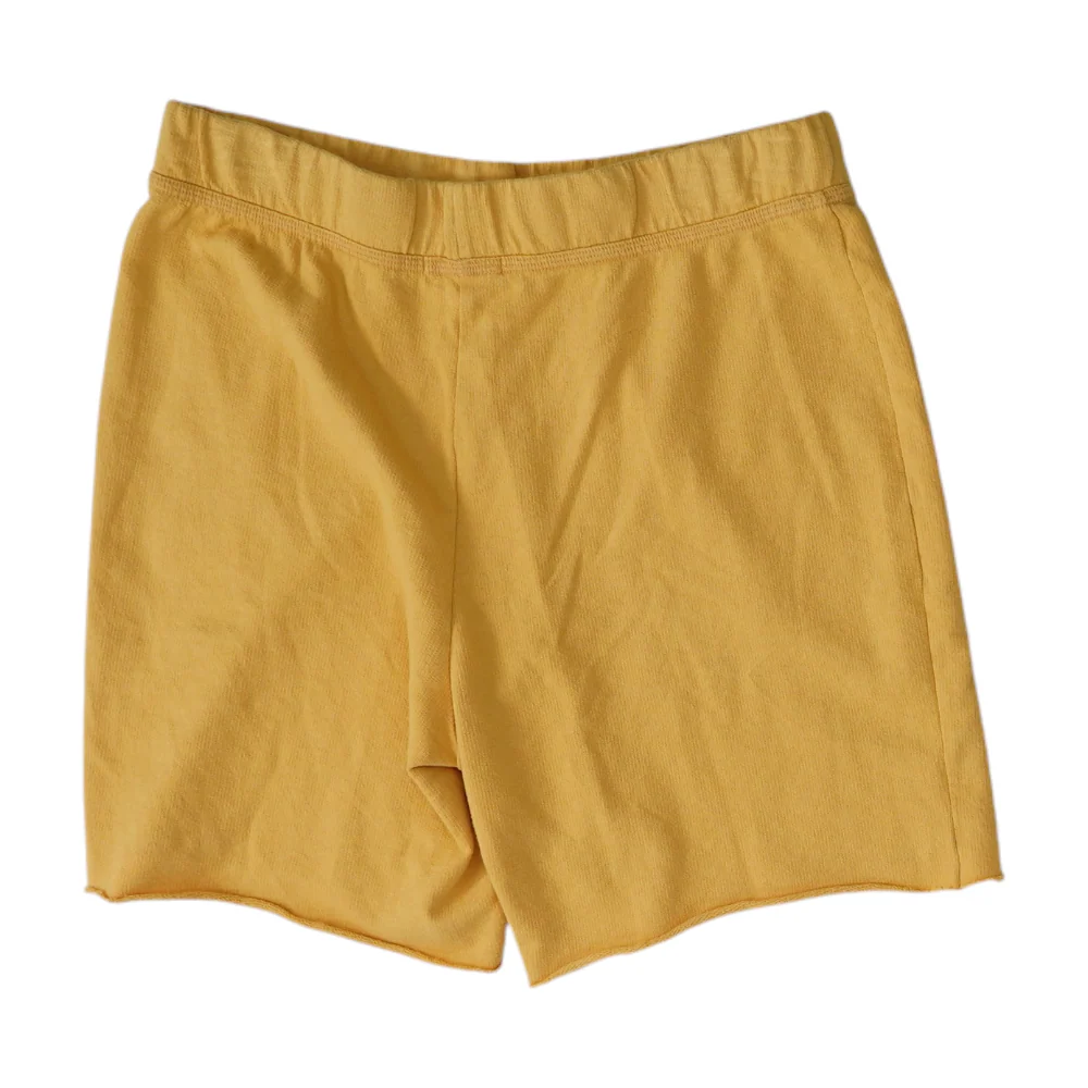 Yellow Solid Active Shorts - Image 2