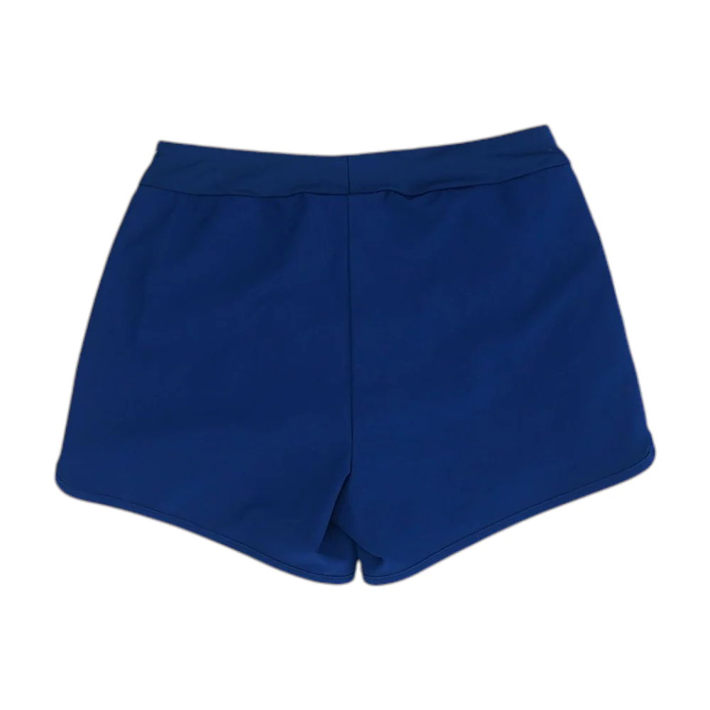 Navy Solid Active Shorts - Image 2