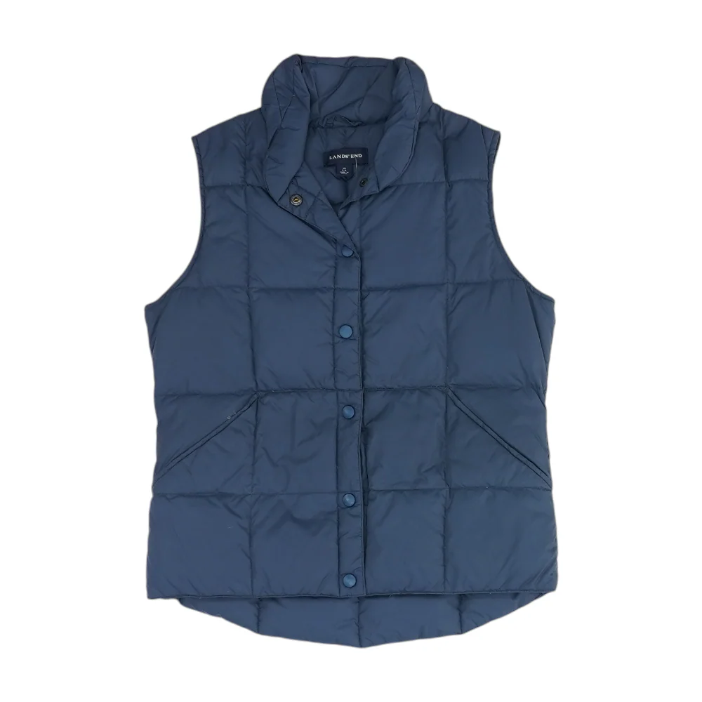 Blue Solid Active Vest