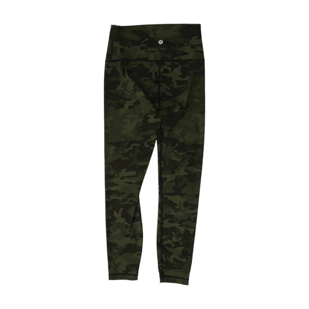 Green Camo Active Leggings - Image 2