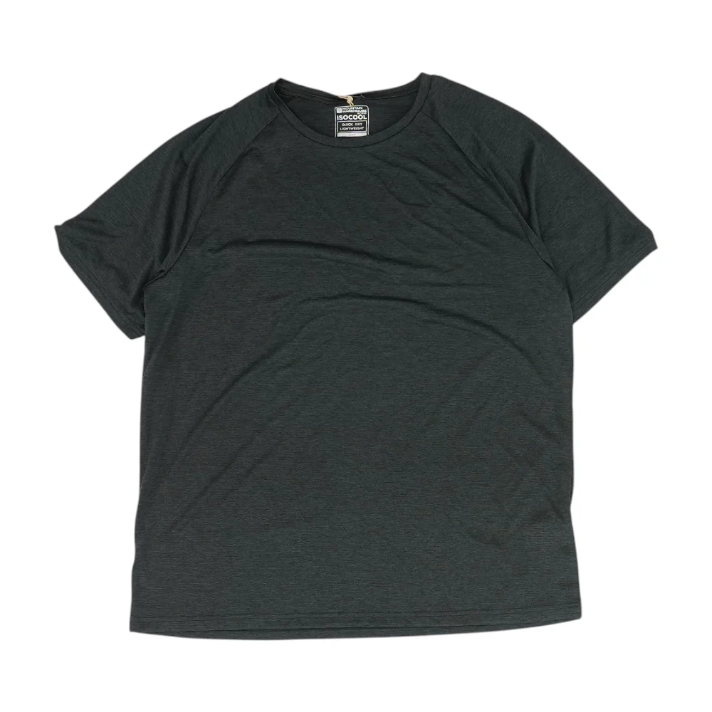Charcoal Solid Active T-Shirt