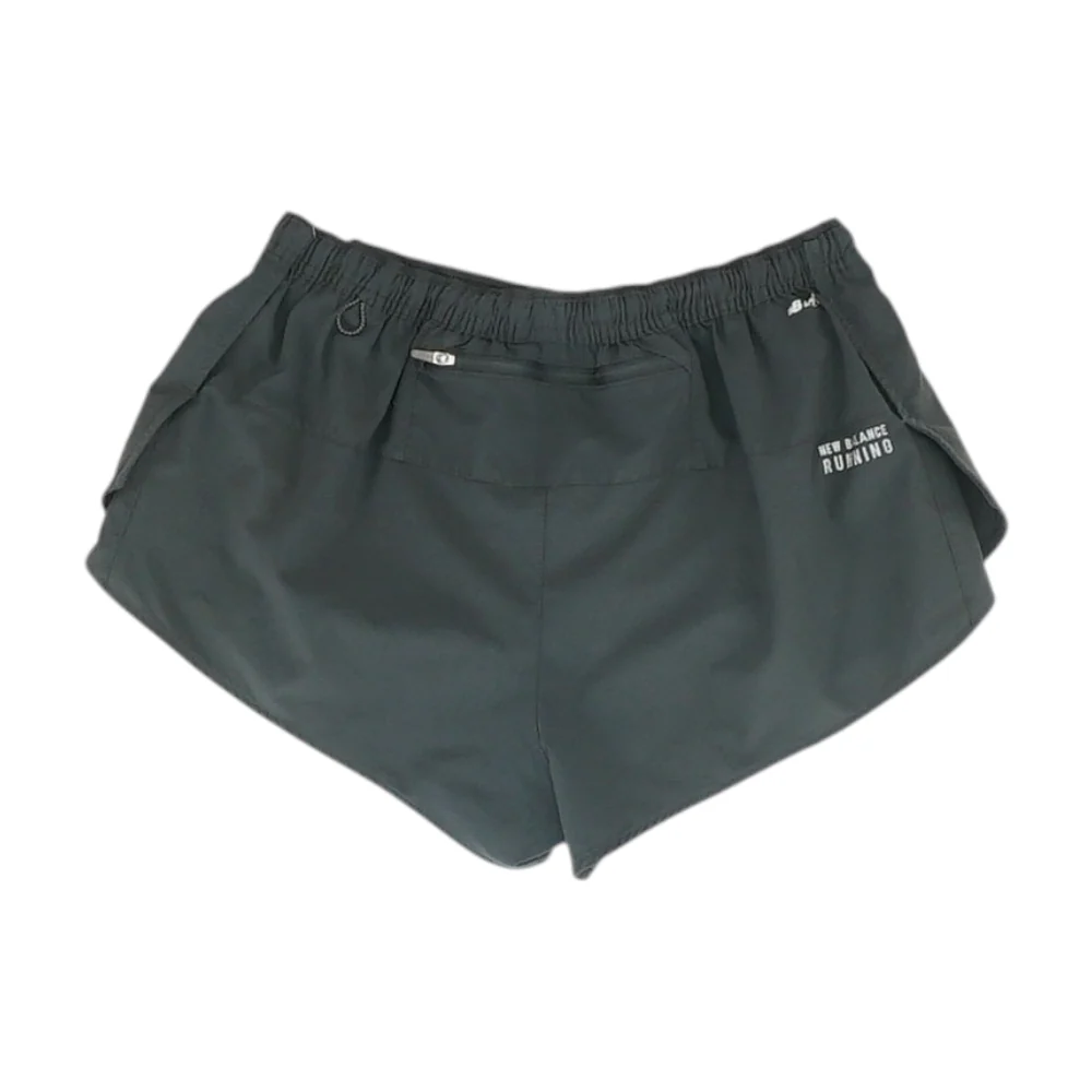 Black Solid Active Shorts - Image 2