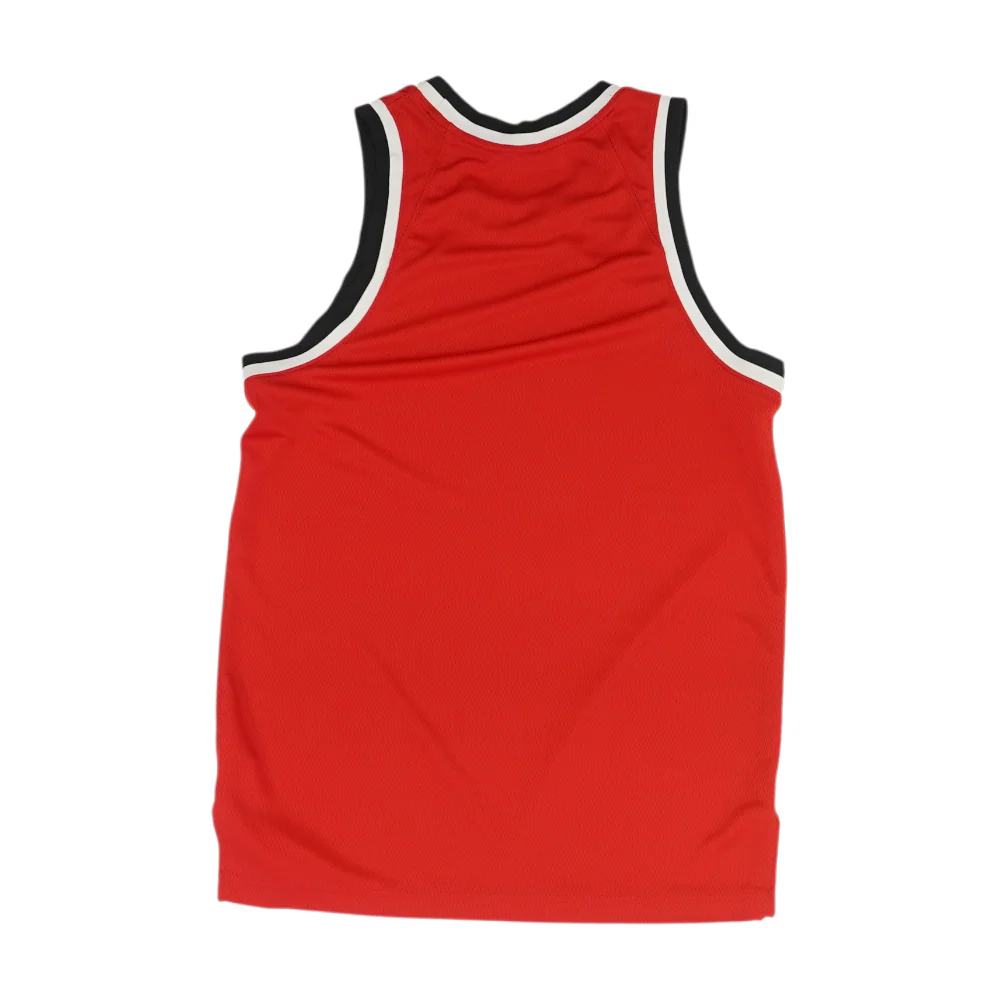Red Solid Active Tank - Image 2