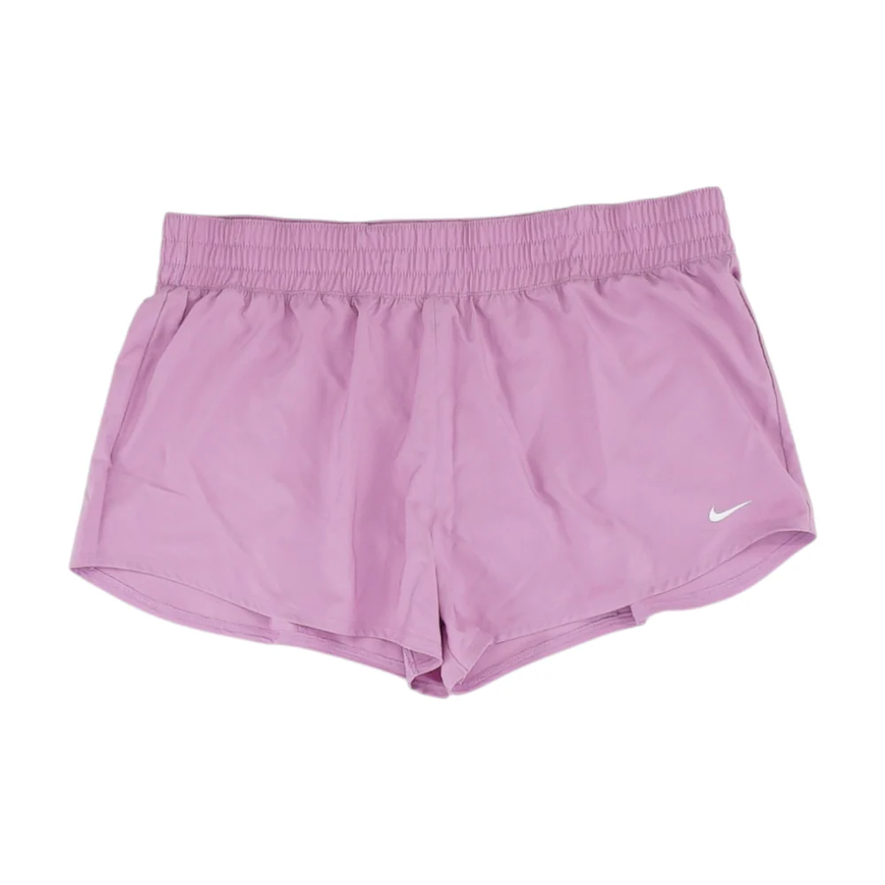 Pink Solid Active Shorts