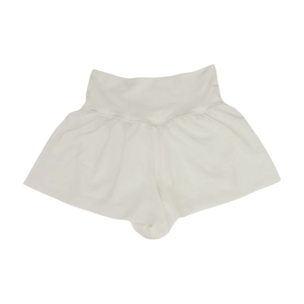 Ivory Solid Active Shorts - Image 2