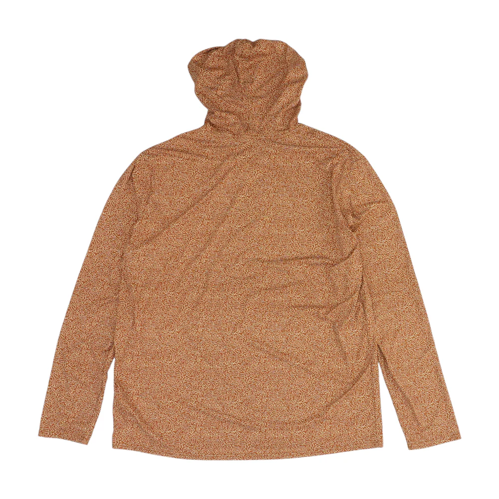 Brown Abstract Active T-Shirt - Image 2