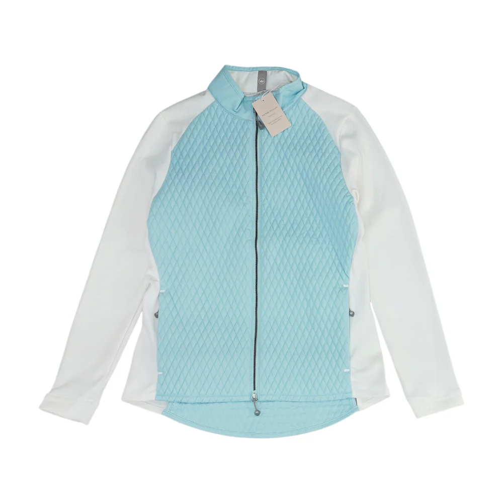 Blue Color Block Active Jacket