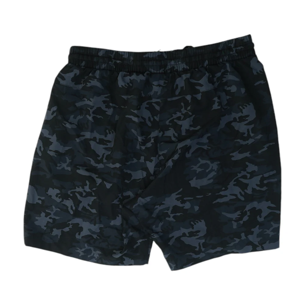 Black Camo Active Shorts - Image 2