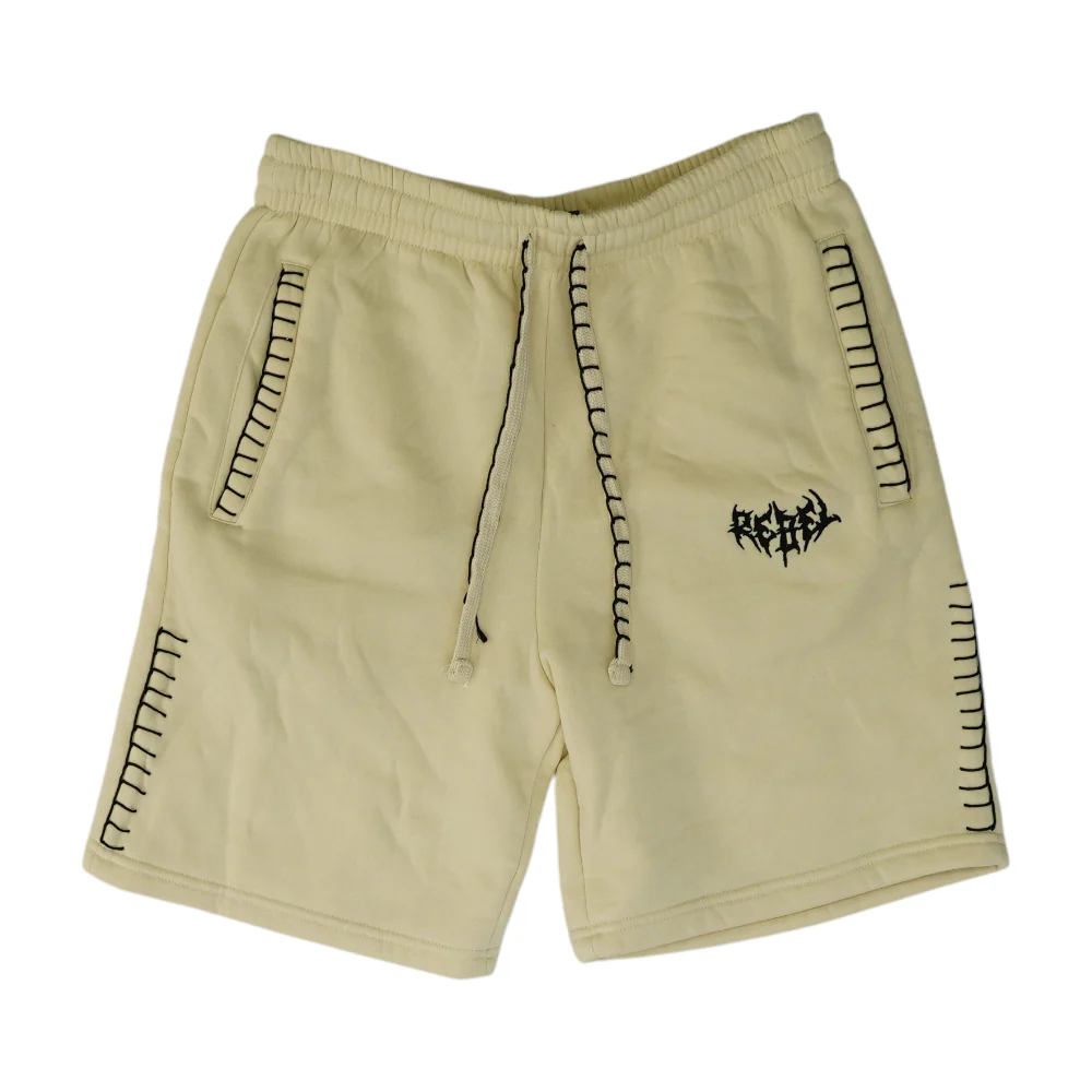 Beige Active Shorts