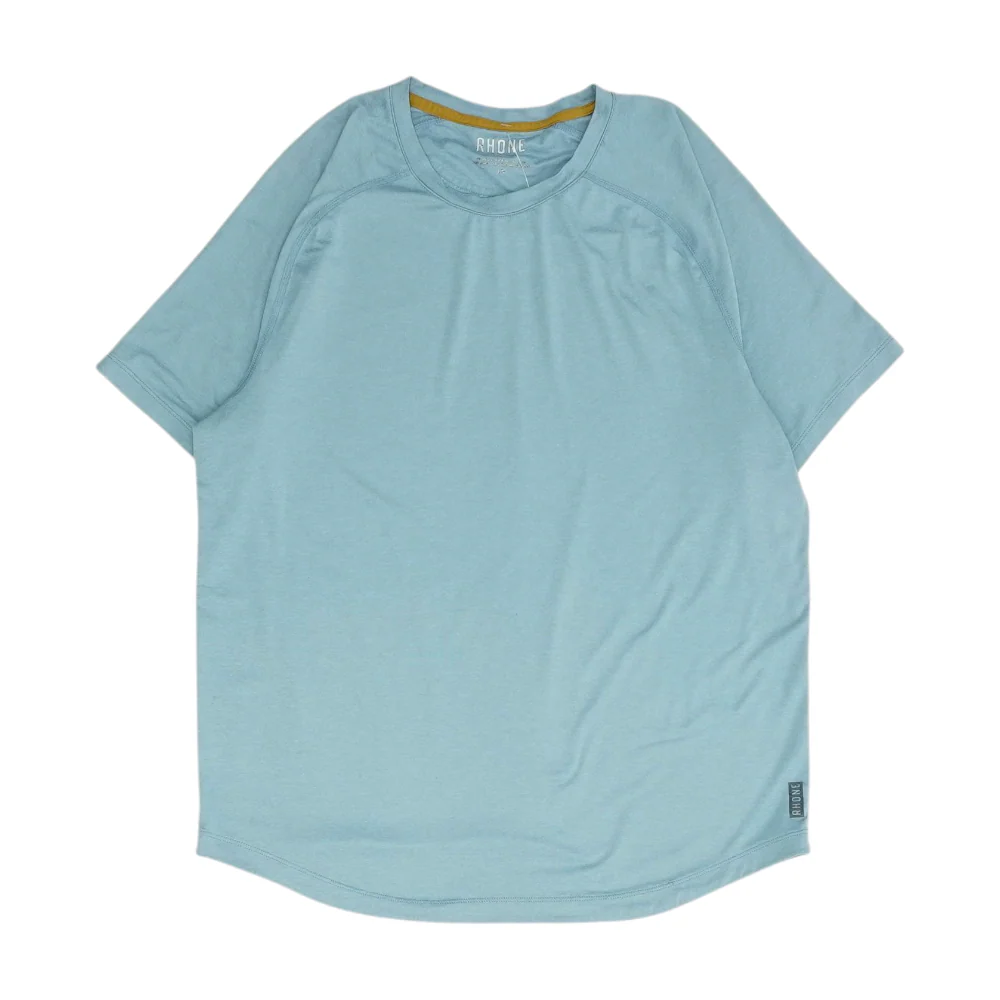 Blue Solid Active T-Shirt