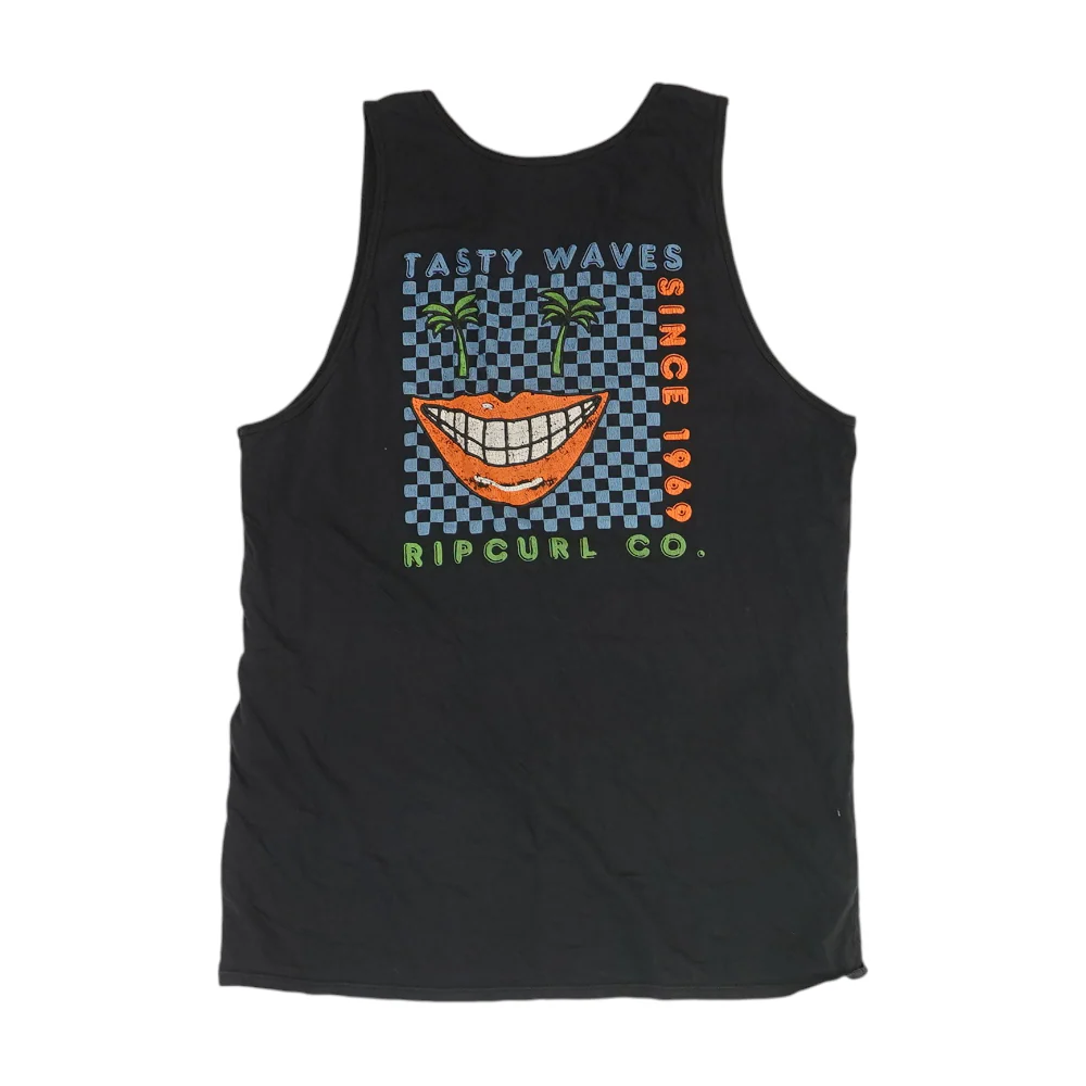 Black Graphic Active Tank - Image 2