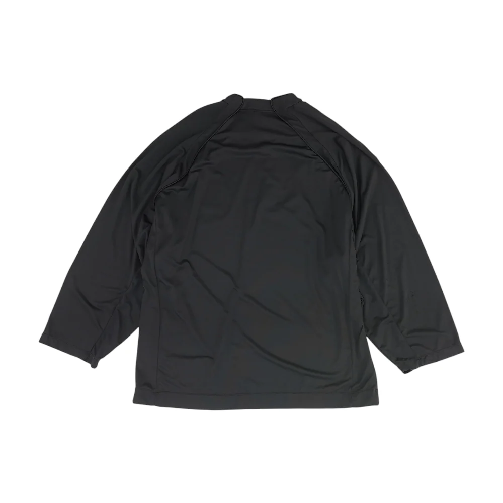 Black Solid Active T-Shirt - Image 2