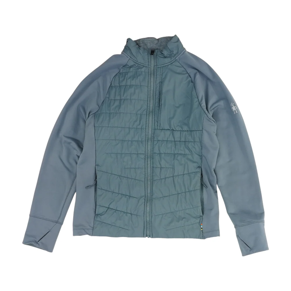 Blue Solid Active Jacket