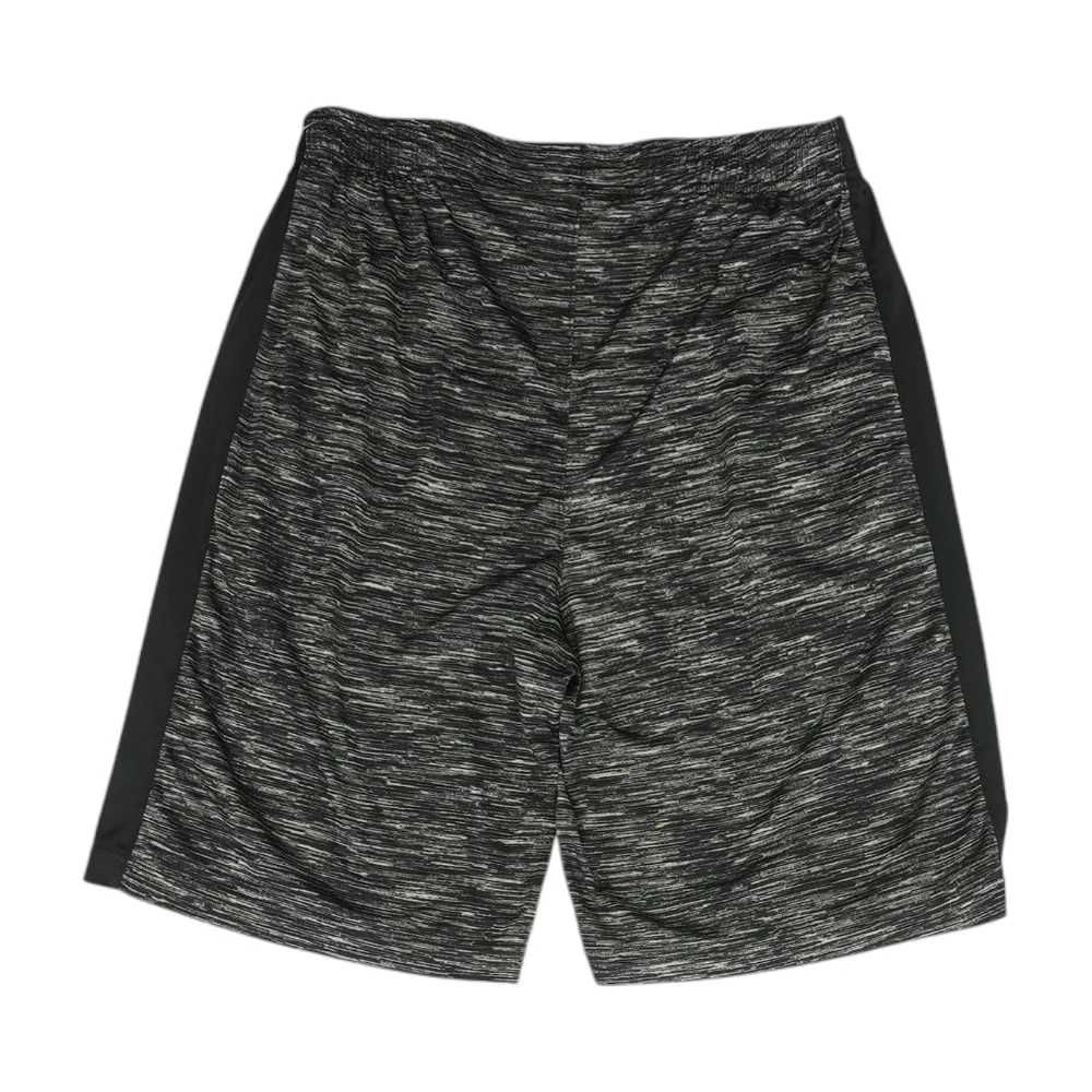 Black Graphic Active Shorts - Image 2