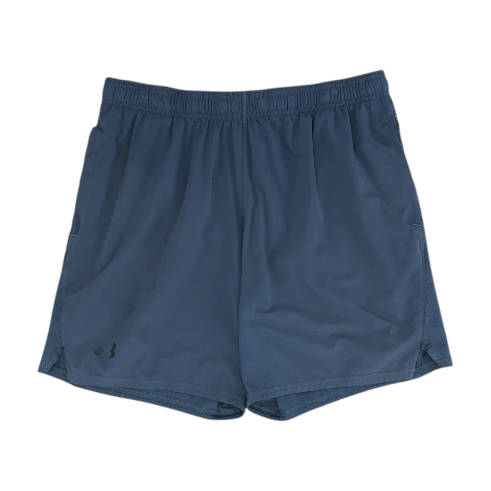 Gray Check Active Shorts