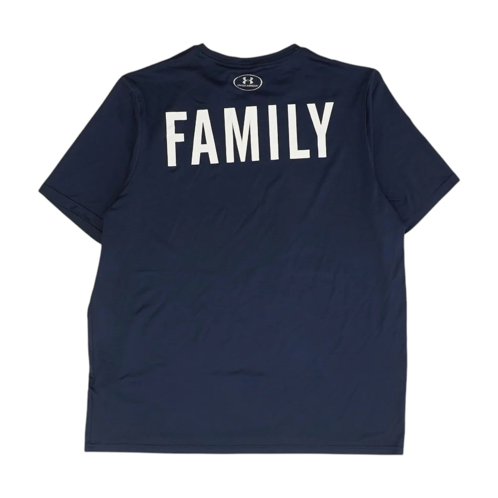 Navy Graphic Active T-Shirt - Image 2