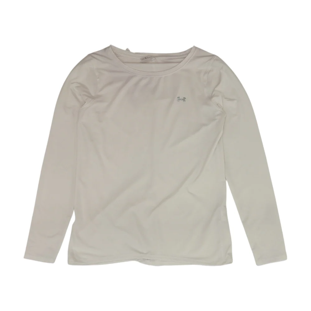 White Solid Active T-Shirt