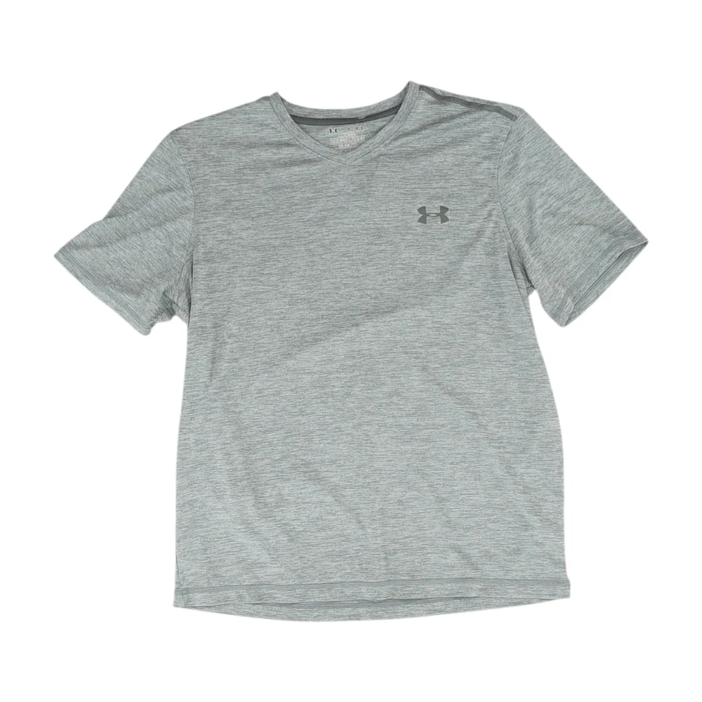 Gray Solid Active T-Shirt