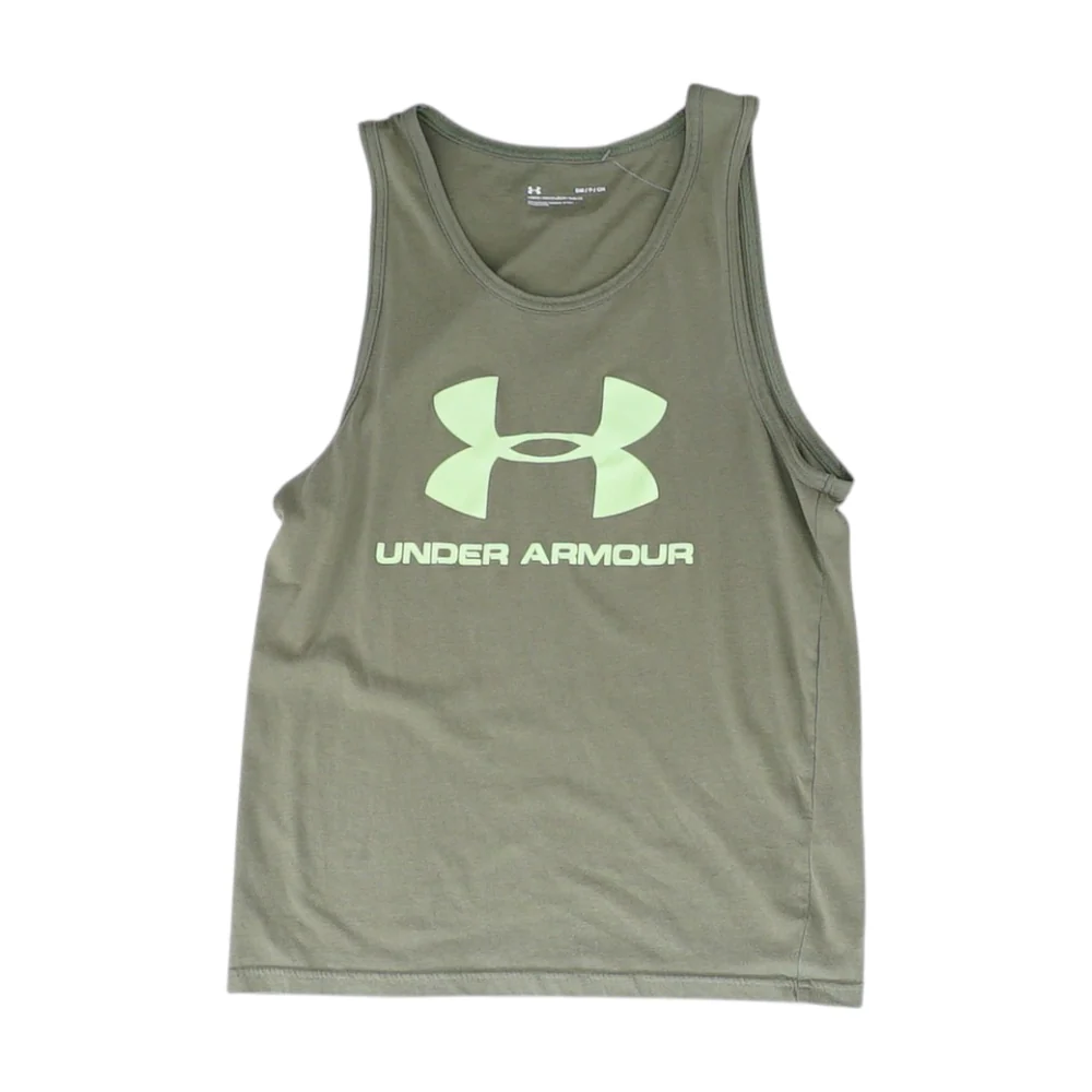 Olive Solid Active Tank