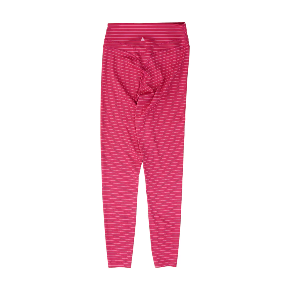 Pink Striped Active Leggings - Image 2