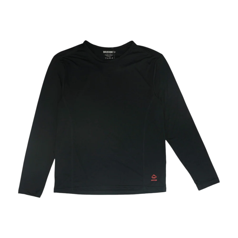 Black Solid Active T-Shirt