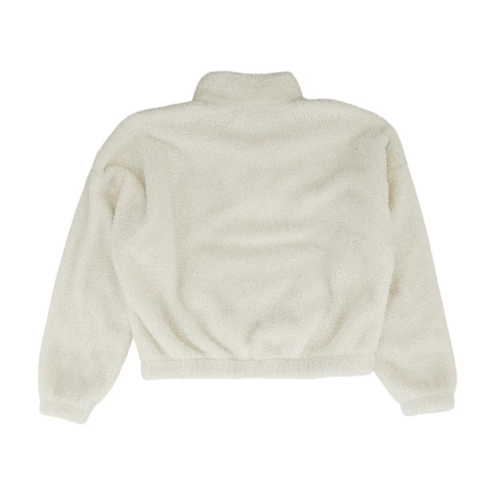 White 1/4 Zip Pullover - Image 2