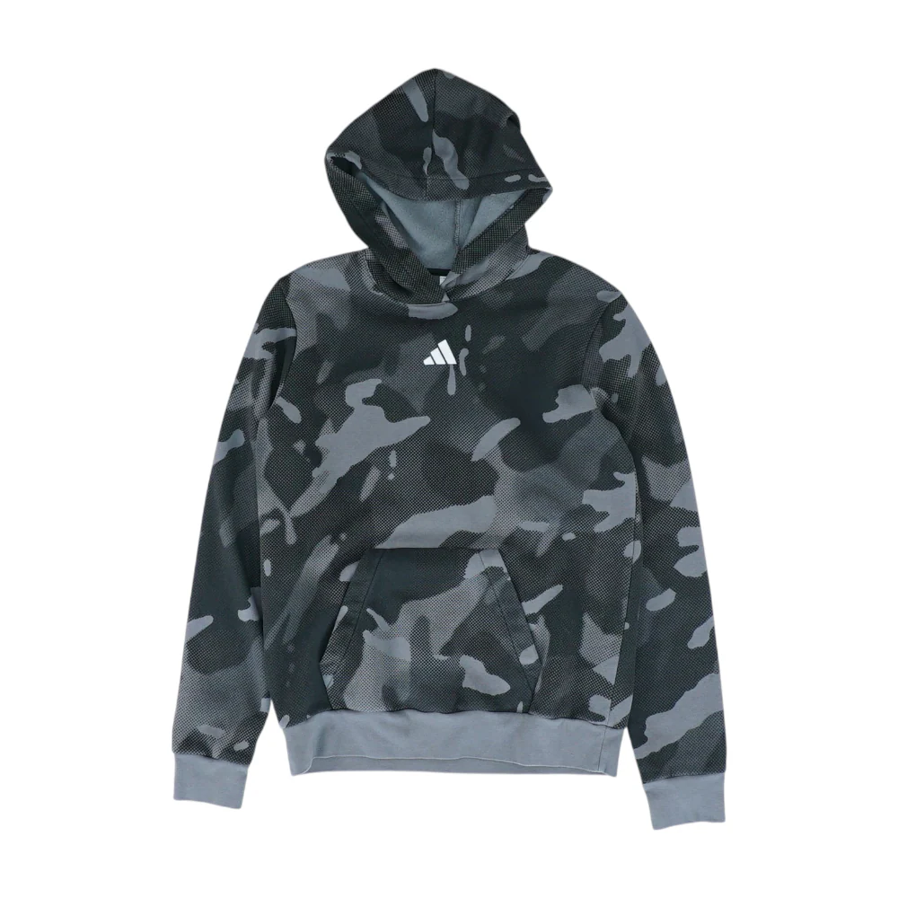 Gray Camo Hoodie Pullover