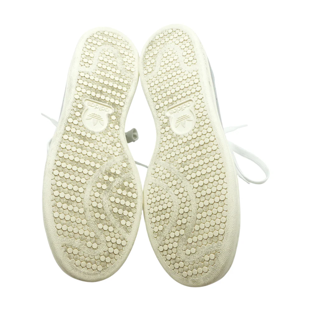 Stan Smith Silver Metallic Low-Top Athletic Shoes - Image 3