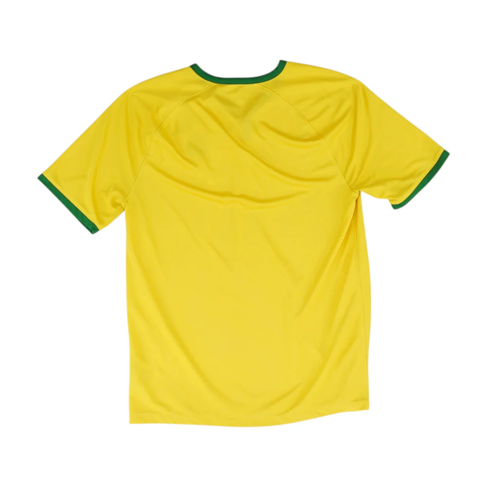 Men's Yellow Brazil Short Sleeve Jersey - Image 2
