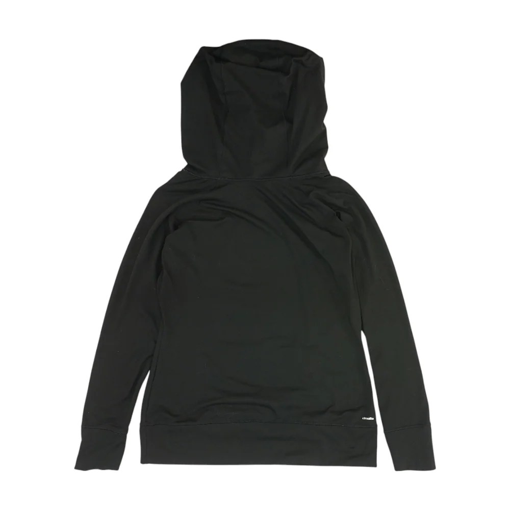 Black Solid Hoodie Pullover - Image 2