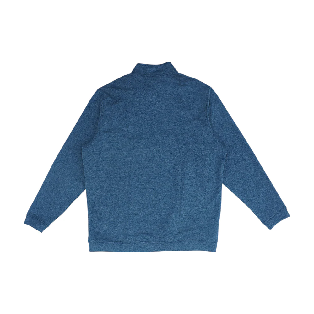 Gray Solid 1/4 Zip Pullover - Image 2